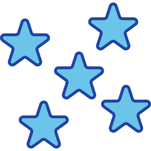 estrellas Generic color lineal-color icono