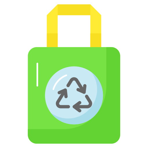 riciclare la borsa Generic color fill icona