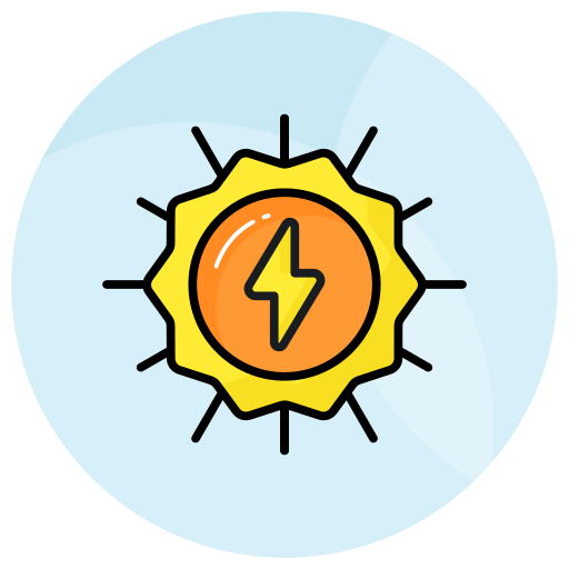 Solar power Generic color lineal-color icon