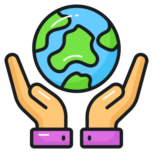 Save the world Generic color lineal-color icon