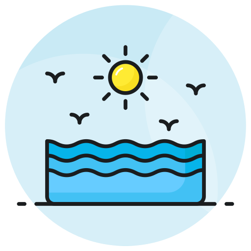 Sea Generic color lineal-color icon