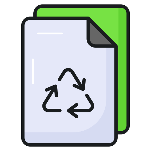 recykling papieru Generic color lineal-color ikona
