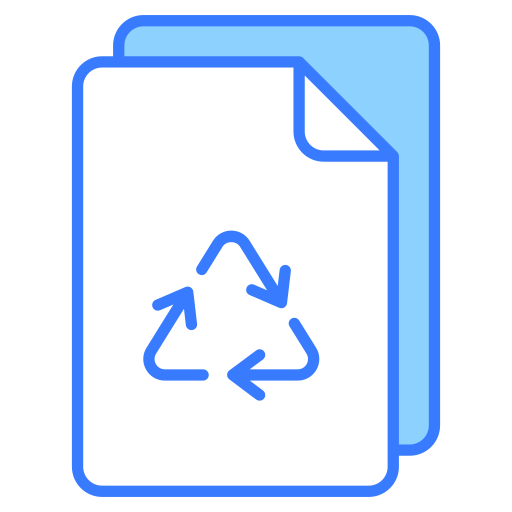 recykling papieru Generic color lineal-color ikona