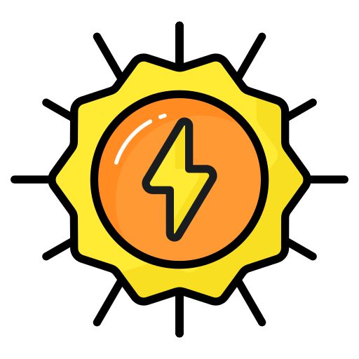 Solar power Generic color lineal-color icon