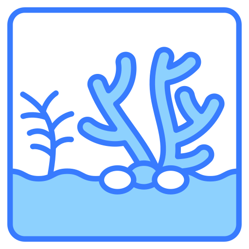 サンゴ礁 Generic color lineal-color icon