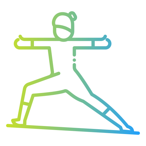 yoga Generic gradient outline icono