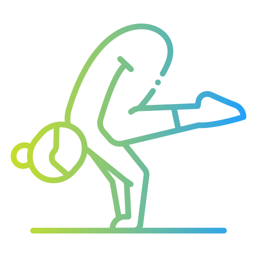 Yoga Generic gradient outline icon