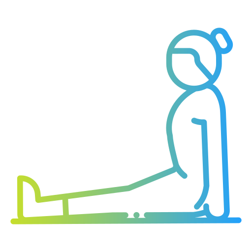 Yoga Generic gradient outline icon