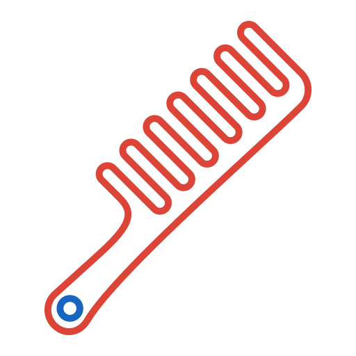 Comb Generic color outline icon