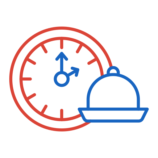 Lunch time Generic color outline icon