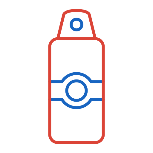 desodorante Generic color outline icono