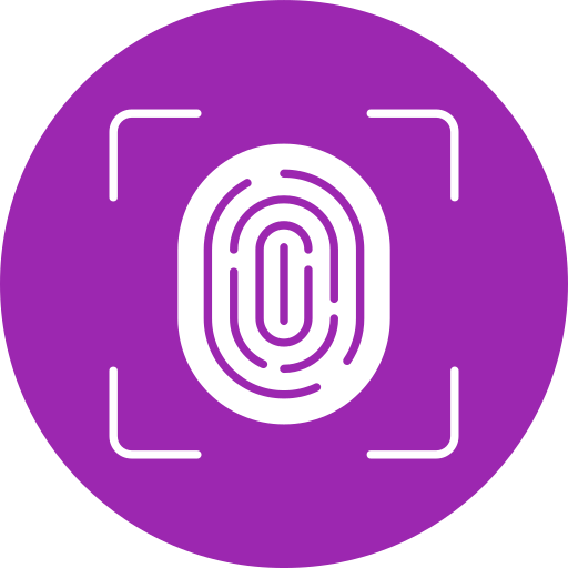 biometria Generic color fill ikona