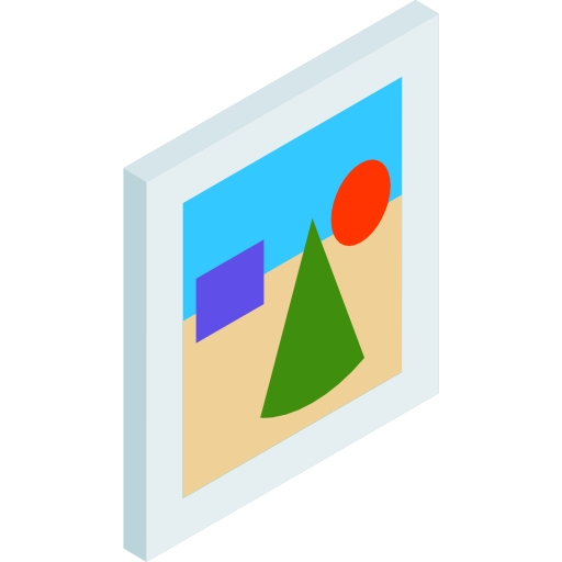 Gif Isometric Flat icon