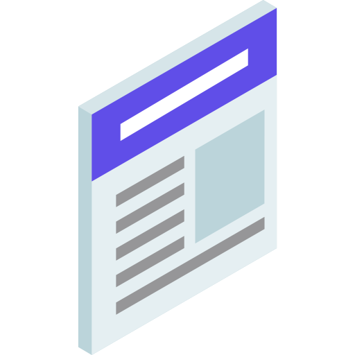 web-design Isometric Flat icon