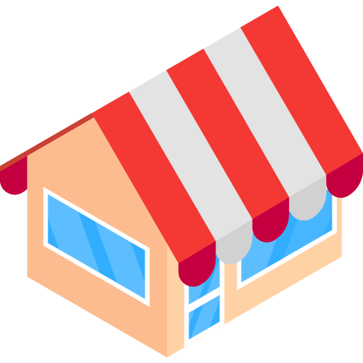 Shop Isometric Flat icon