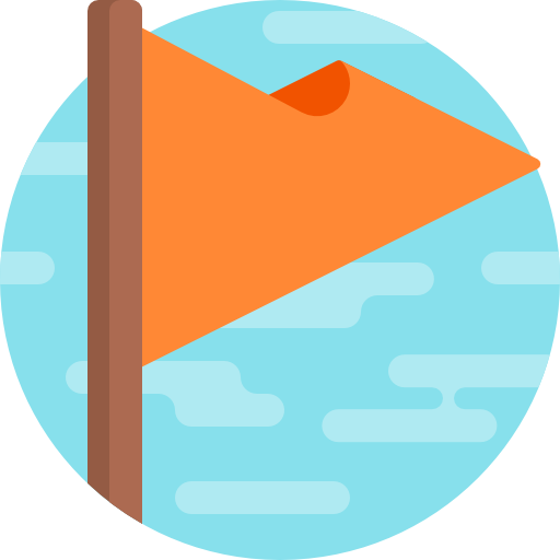 bandeira Detailed Flat Circular Flat Ícone