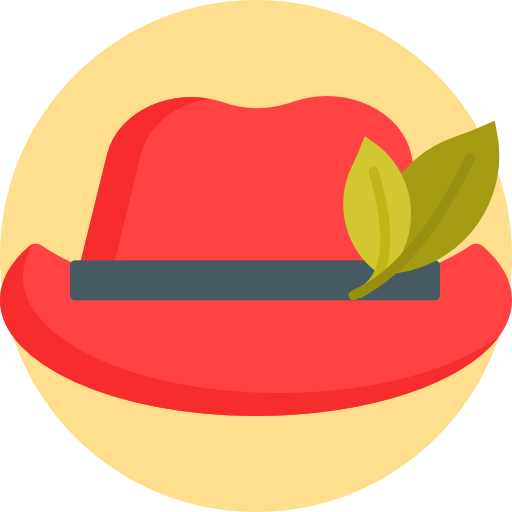 sombrero Detailed Flat Circular Flat icono
