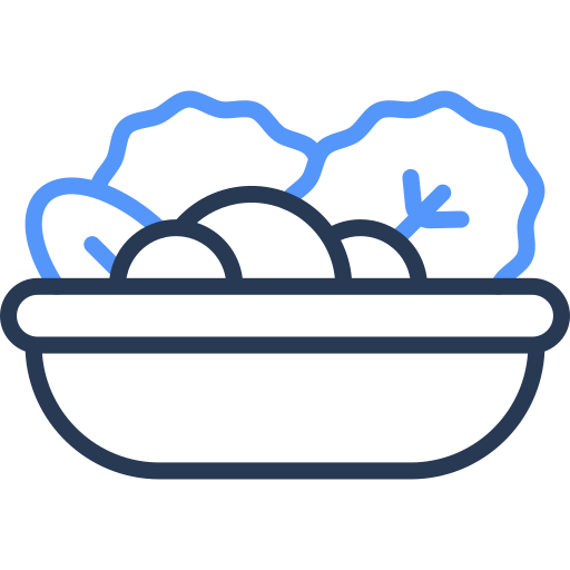 Salad Generic color outline icon