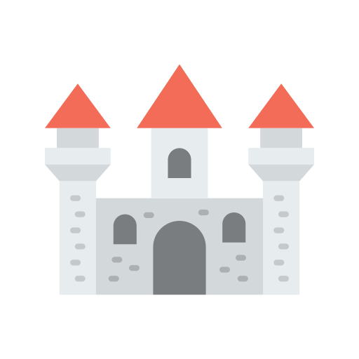 castillo Generic color fill icono