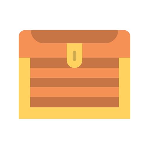 Treasure chest Generic color fill icon