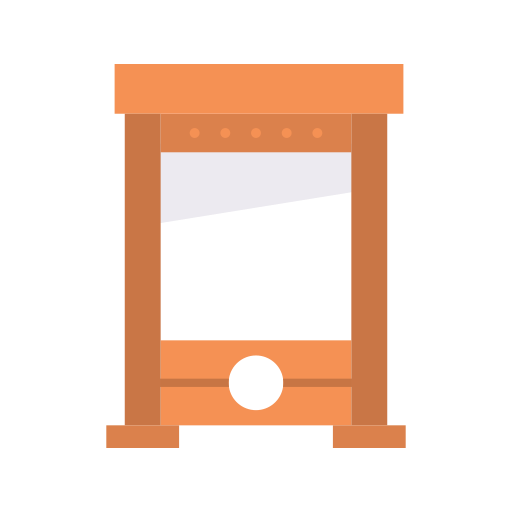 guillotina Generic color fill icono