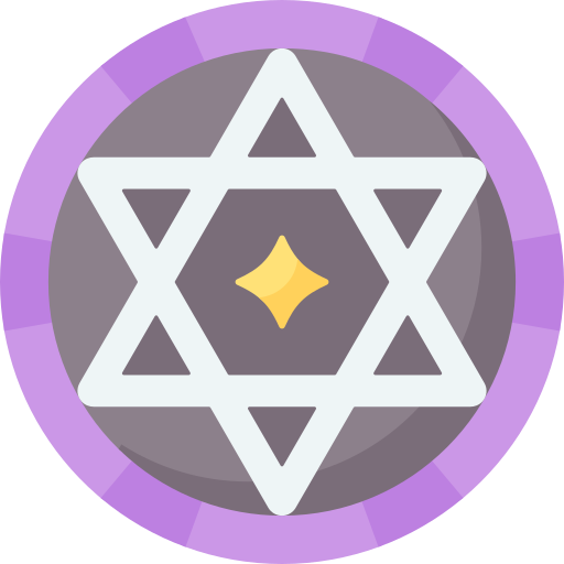 Hexagram Special Flat icon