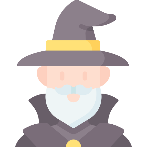 Wizard Special Flat icon