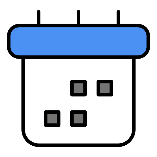 Calendar Generic color lineal-color icon