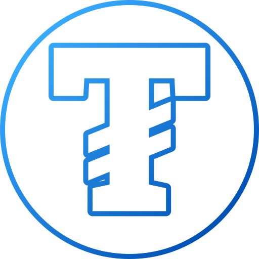 tugrik Generic gradient outline icono