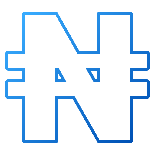naira-zeichen Generic gradient outline icon