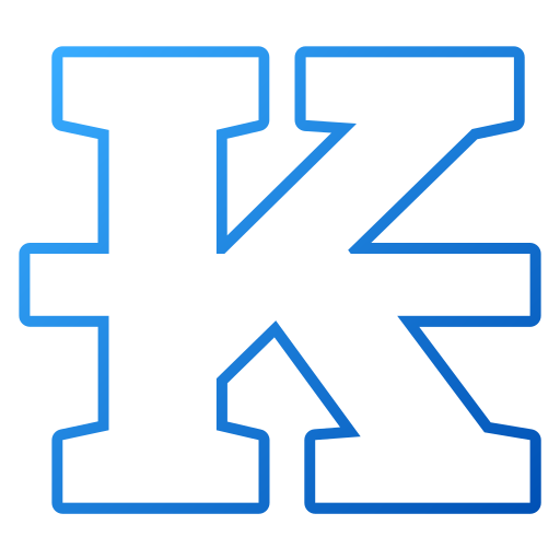 Kip sign Generic gradient outline icon