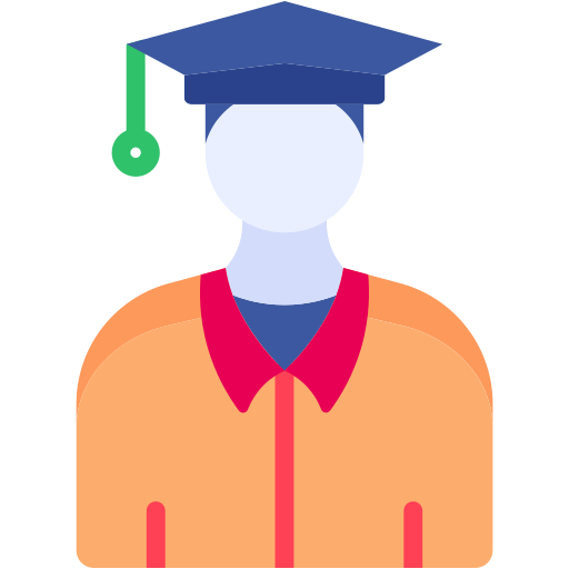 Student Generic color fill icon