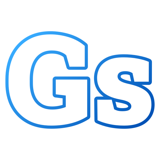Guarani sign Generic gradient outline icon