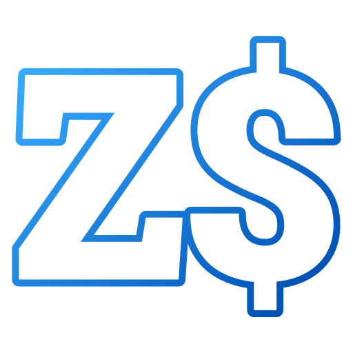 dólar Generic gradient outline Ícone