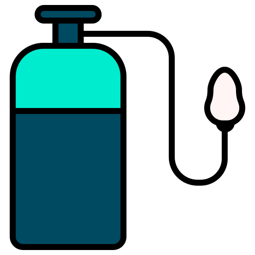 산소관 Generic color lineal-color icon