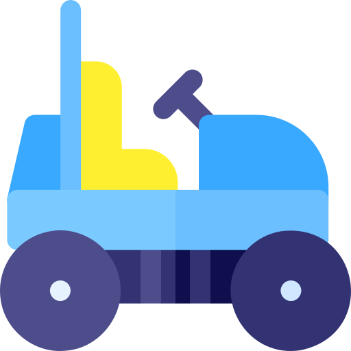 vehículo de construcción Basic Rounded Flat icono