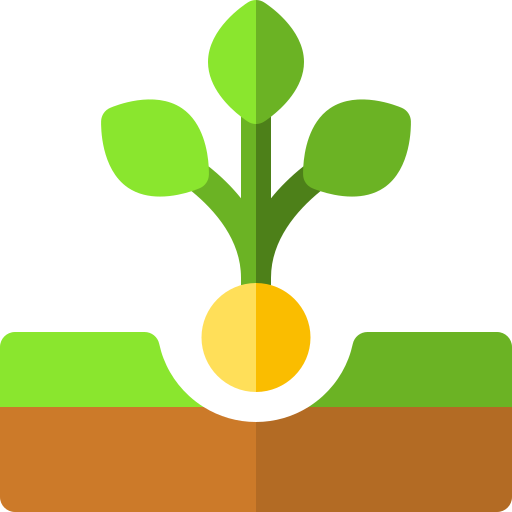 planta un árbol Basic Rounded Flat icono