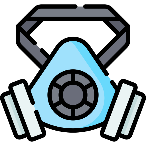 Respirator Special Lineal color icon