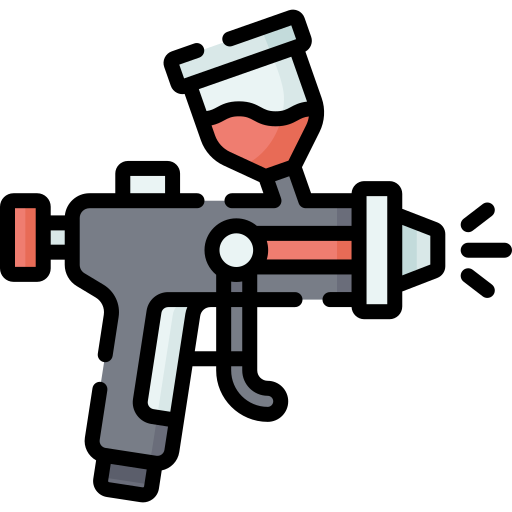 pistola a spruzzo Special Lineal color icona