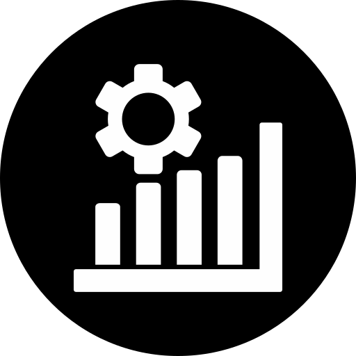Growth chart Generic black fill icon