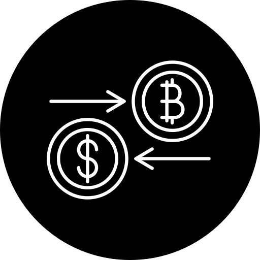 Currencies Generic black fill icon