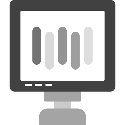 computer desktop Generic color fill icona