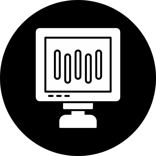 Настольный компьютер Generic black fill иконка