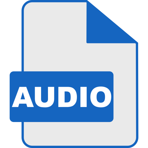 audio Generic color fill icona