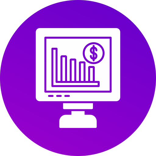 Stock market Generic gradient fill icon