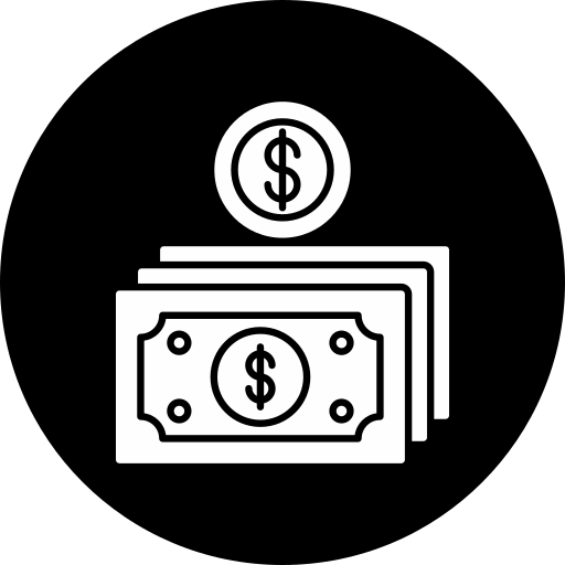 Money Generic black fill icon