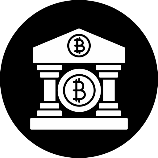 bank Generic black fill ikona
