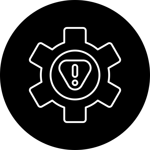 zarządzanie ryzykiem Generic black fill ikona