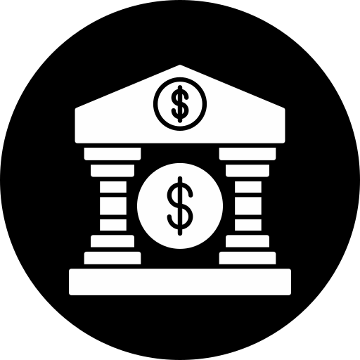 은행 Generic black fill icon