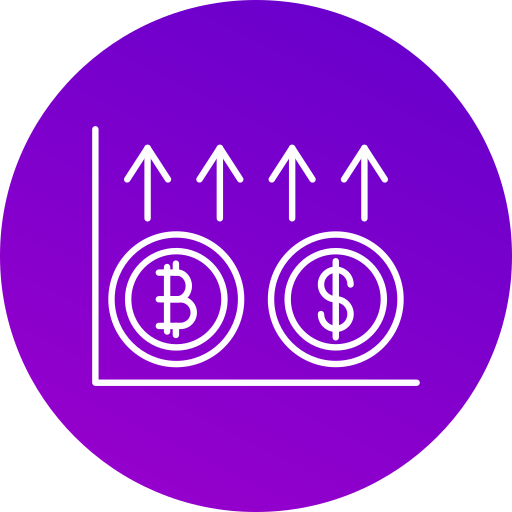 Money growth Generic gradient fill icon